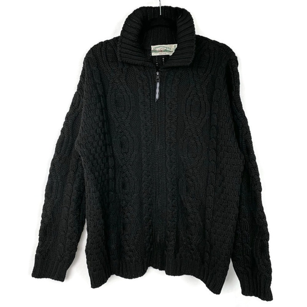 Aran Crafts Ireland Merino Fisherman Sweater XL